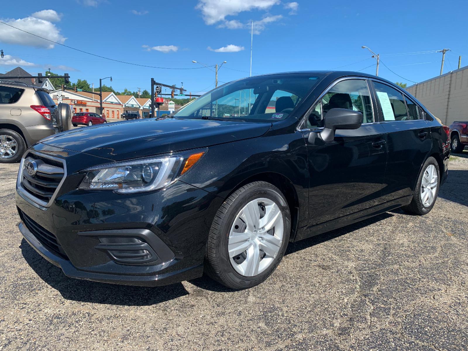 2019 Crystal Black Silica /Black Subaru Legacy 2.5i (4S3BNAB67K3) with an 2.5L H4 SOHC 16V engine, CVT transmission, located at 821 Market Street, Meadville, PA, 16335, (814) 724-2500, 41.641064, -80.152435 - EXTREMELY clean, CARFAX 1-owner vehicle!! Power windows & locks, keyless entry, Subaru STARLINK Multimedia system with XM/AUX/USB, front/rear floor mats, fold down rear seats, rear backup camera, EyeSight Driver Assist Technology(adaptive cruise), Lane Departure Warning, stability control, Forward C - Photo #2