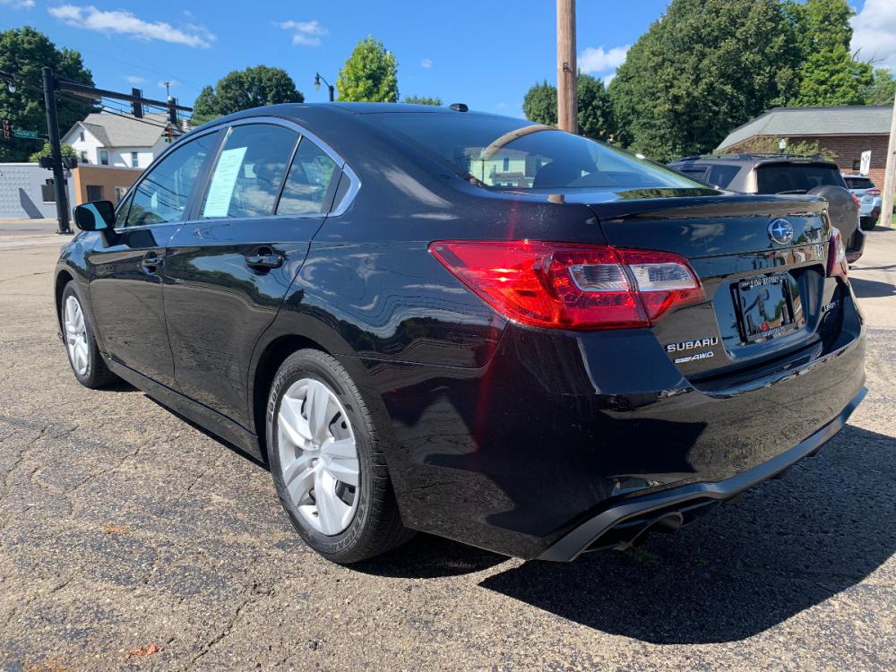 2019 Crystal Black Silica /Black Subaru Legacy 2.5i (4S3BNAB67K3) with an 2.5L H4 SOHC 16V engine, CVT transmission, located at 821 Market Street, Meadville, PA, 16335, (814) 724-2500, 41.641064, -80.152435 - EXTREMELY clean, CARFAX 1-owner vehicle!! Power windows & locks, keyless entry, Subaru STARLINK Multimedia system with XM/AUX/USB, front/rear floor mats, fold down rear seats, rear backup camera, EyeSight Driver Assist Technology(adaptive cruise), Lane Departure Warning, stability control, Rear Cros - Photo #4